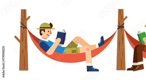 Relaxing With Books In Hammocks And Exploring The Joy Of Reading In Nature