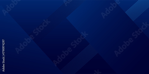 Abstract background gradient dark navy blue banner simple abstract