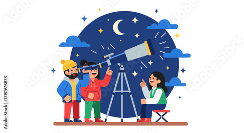 Observing The Cosmos: Nighttime Astronomy With Friends Is A Fascinating Endeavor