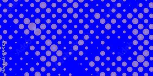 Halftone dots blue and white color pattern gradient grunge dotted texture effect background, dots pop art halftone with blue background modern art banner template future technology concept design.