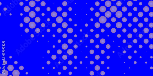 Halftone dots blue and white color pattern gradient grunge dotted texture effect background, dots pop art halftone with blue background modern art banner template future technology concept design.