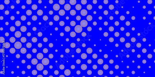 Halftone dots blue and white color pattern gradient grunge dotted texture effect background, dots pop art halftone with blue background modern art banner template future technology concept design.