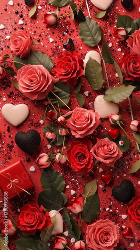Valentine's Day Roses: Romantic Red Floral Arrangements for Heartfelt Celebrations