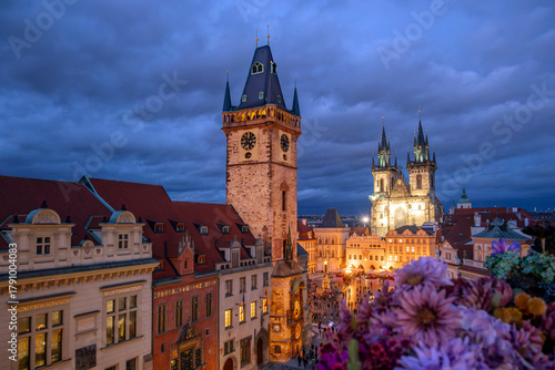 Blue Hour at the Prague
