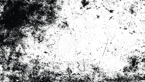 Grungy distressed texture overlay with scratched, dirty, and worn effect isolated on white background, Vector, illustration.