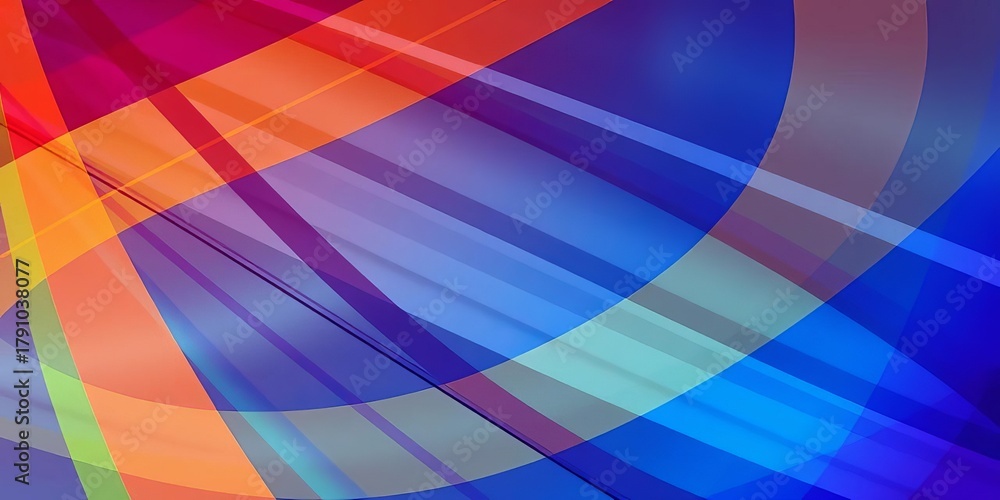 Obraz premium Abstract background with dynamic intersecting lines creating optical illusion of movement and depth, bold, optical art