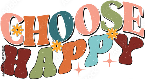 Colorful alphabet Choose Happy to play and learn spelling with letters in yellow, red, pink, and blue