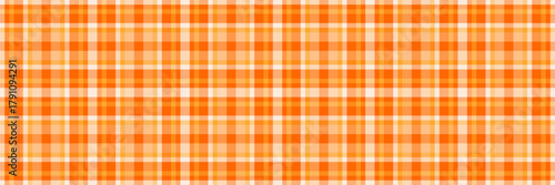 Warm, inviting plaid pattern. Orange hues create a cozy, textured effect. Perfect for backgrounds, textiles, or graphic design projects. Versatile and timeless.
