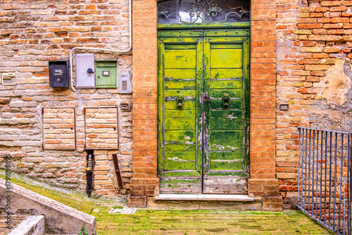 Fototapeta Naklejka Na Ścianę i Meble -  Corinaldo, Italy Historic Streets 1002