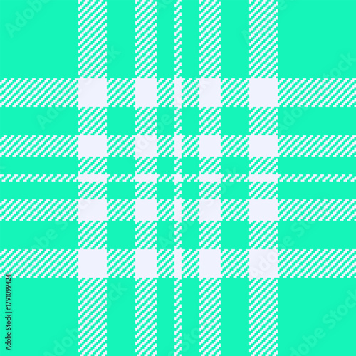 Wedding vector plaid texture, fuzzy background check textile. Product fabric seamless tartan pattern in bright and alice blue colors.