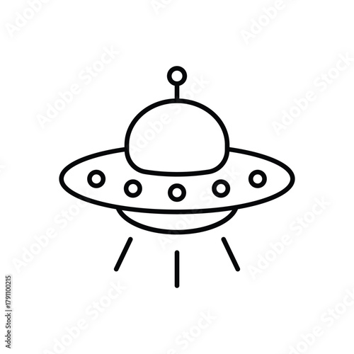 Ufo Toy vector icon