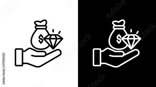 Value Proposition With Icon Set Design
