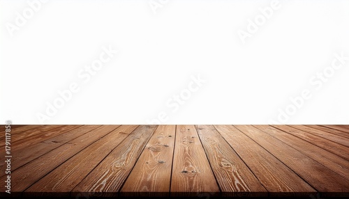 Empty Wooden Table Or Counter Isolated On Transparent Background For Product Display Presentation Png File