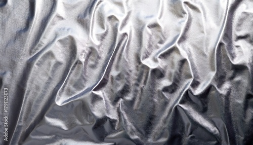 Silver Background Foil Silver Texture