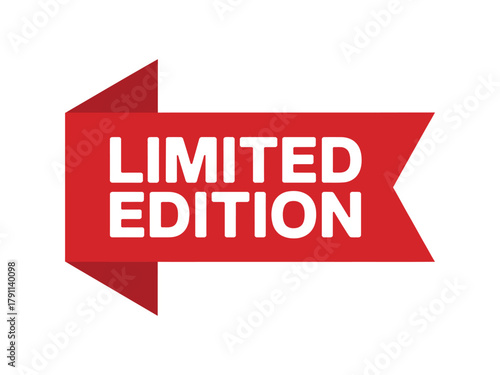 A red ribbon with the words LIMITED EDITION clearly displayed in white text.