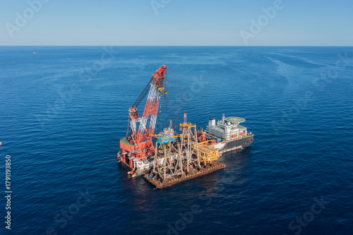 Decommissioning oil and gas vessel is used to safely dismantling and removing infrastructure from a field after production ends.