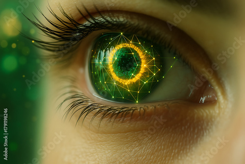 Close-up of human eye