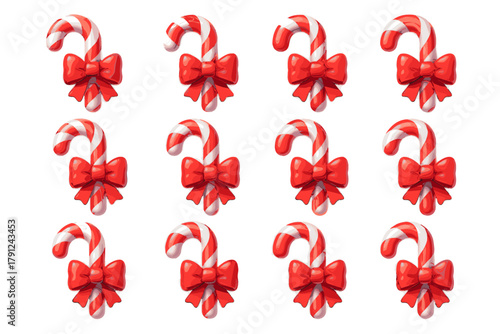 Colors numbers text no christmas sustainable vector icon speech cane striped workstation