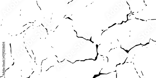 cracks on transparent background. cracks texture for design. cracked concrete wall covered with gray cement texture as background, vector grunge cracked texture style with cracked texture
