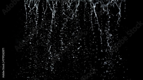 Freeze Motion Shot of Water...