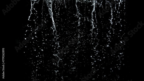 Freeze Motion Shot of Water...