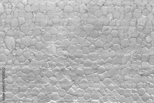 White Expanded Polystyrene Foam Texture Background