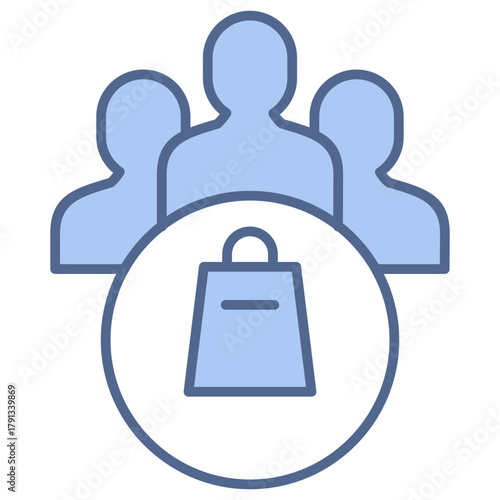 Customer Blue Icon