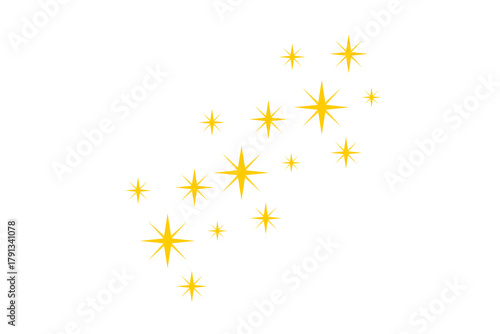 Sparkle shapes, sparkle design , Stars 
