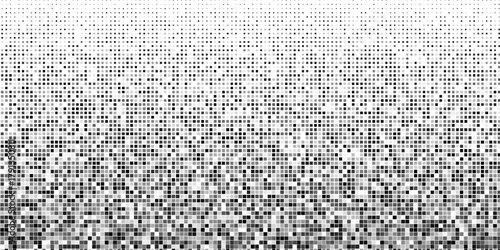 Triangular geometric pattern. Black white triangle background .