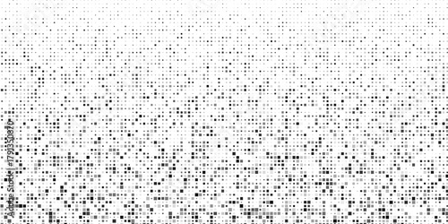 Triangular geometric pattern. Black white triangle background .