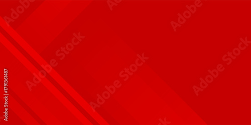 Red abstract background with Dynamic fluid red geometric with colorful gradient background