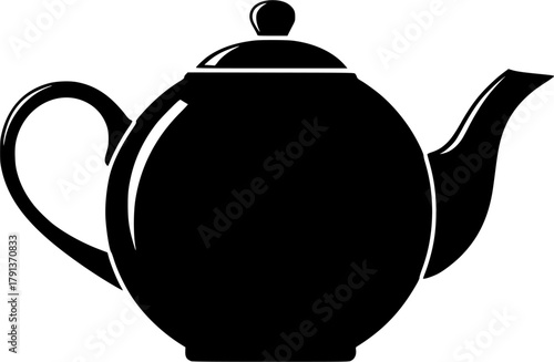 Ceramic teapot silhouette, Teapot silhouette, Teapot, Kettle, Ceramic teapot, Decorative teapot silhouette, Coffee pot silhouettes, Ceramic teapots set