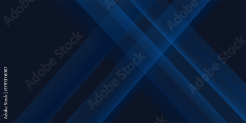 Blue black abstract background geometry shine and layer element vector for presentation design. Suit for business, corporate, institution, party, festive, seminar, and talks