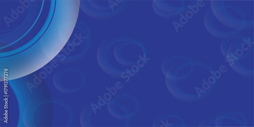 Abstract blue modern background with. Dynamic geometric shapes. Vector illustration.