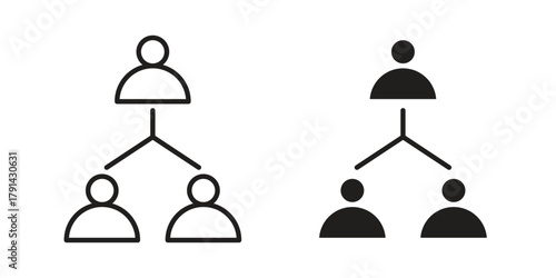 Coordinate icon. Vector linear icons. simple flat icons