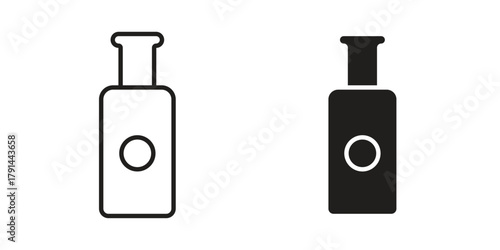 Olive oil icon. Vector linear icons. simple flat icons