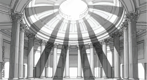 Classical Dome Interior