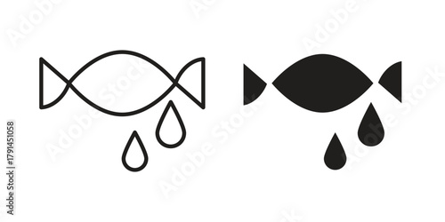 Squeeze icon. Vector linear icons. simple flat icons