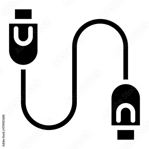 Electric plug icon