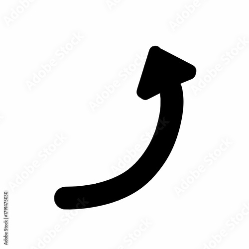 black arrow