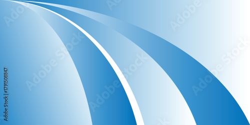 abstract creative blue gradient curve line design for banner, poster, background.