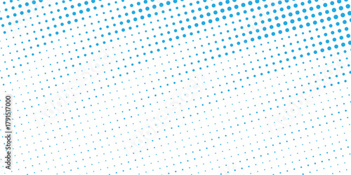 Transparent Vector Gradient Blue Color Halftone Background Staggered Dots Pattern modern dotted
