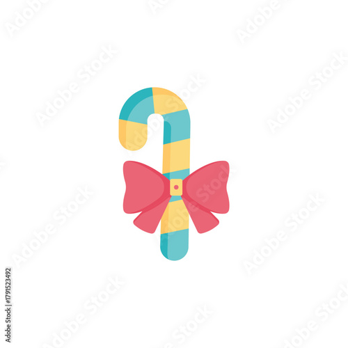 Christmas Candy Cane Icon