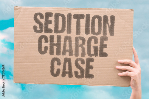 Φωτογραφία "Sedition Charge Case" Authorities prosecute dissent critics