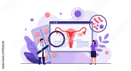 Women's Health: Uterus and Ovary Medical Exam