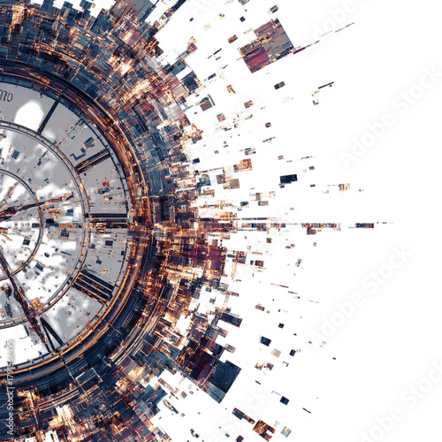 Shattered Time Concept Art PNG Transparent