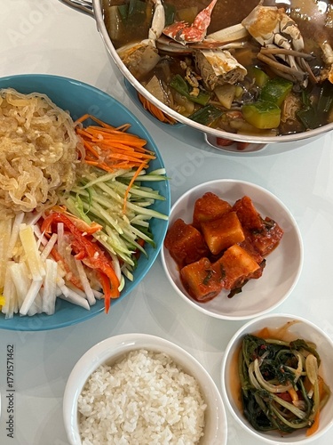 Delicious Korean meal