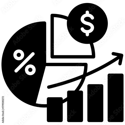 Profit Margin  Icon