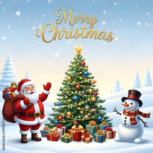 Santa’s Joyful Arrival