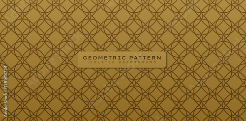 Seamless geometric pattern in brown and gold wallpaper backgrounds for wallpaper the bedroom, patterned fills, webs pages, surface textures, books covers, fabric print